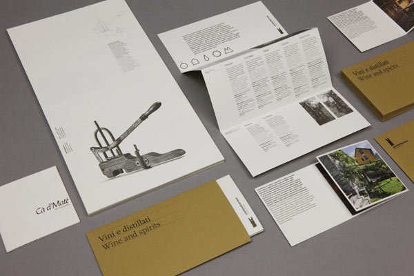 Cantine Garrone - Stationery Design by Caso