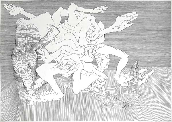 Graphite Drawing by Carl Krull
