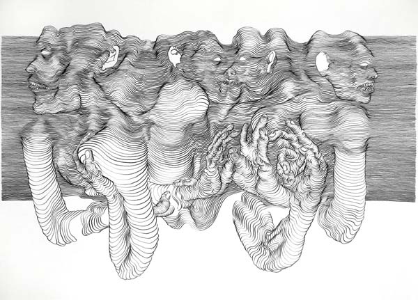 Graphite Drawing by Carl Krull