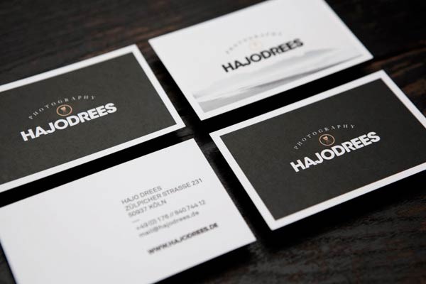 Hajo Drees Photography - Business Cards