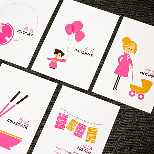 Invitations for a Baby Shower event