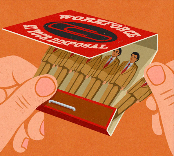 Matches - Editorial Illustration by John Holcroft Matches - Editorial Illustration by John Holcroft