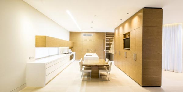 The Kitchen of the Box House in Sydney, Australia by Zouk Architects