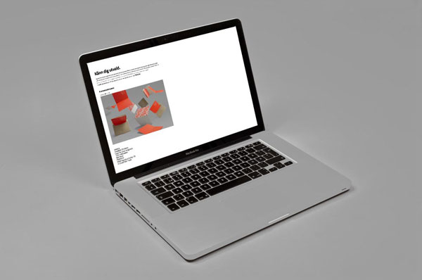 Web Design for a Self Promotional Campaign by Freja Hedvall
