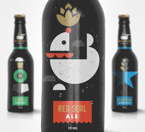 Northcoast Brewery Packaging Design by Taylor Goad