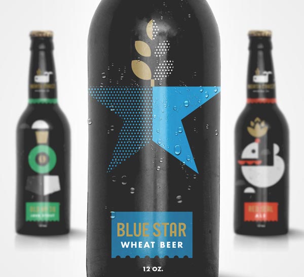 Northcoast Brewery Packaging Design by Taylor Goad