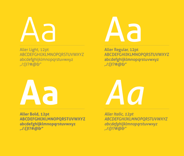 Allendale Inflatables - Corporate Font