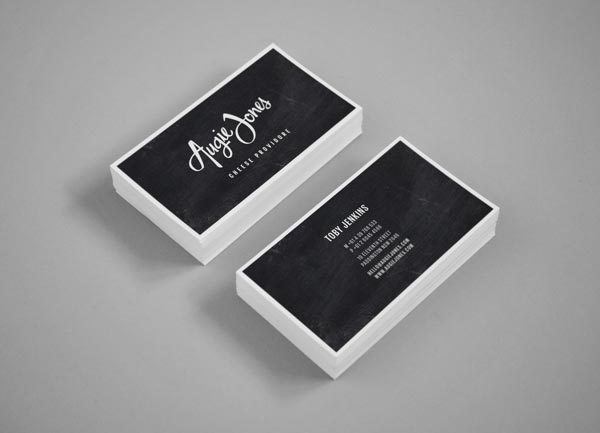 Augie Jones Business Card Design by Mijan Patterson