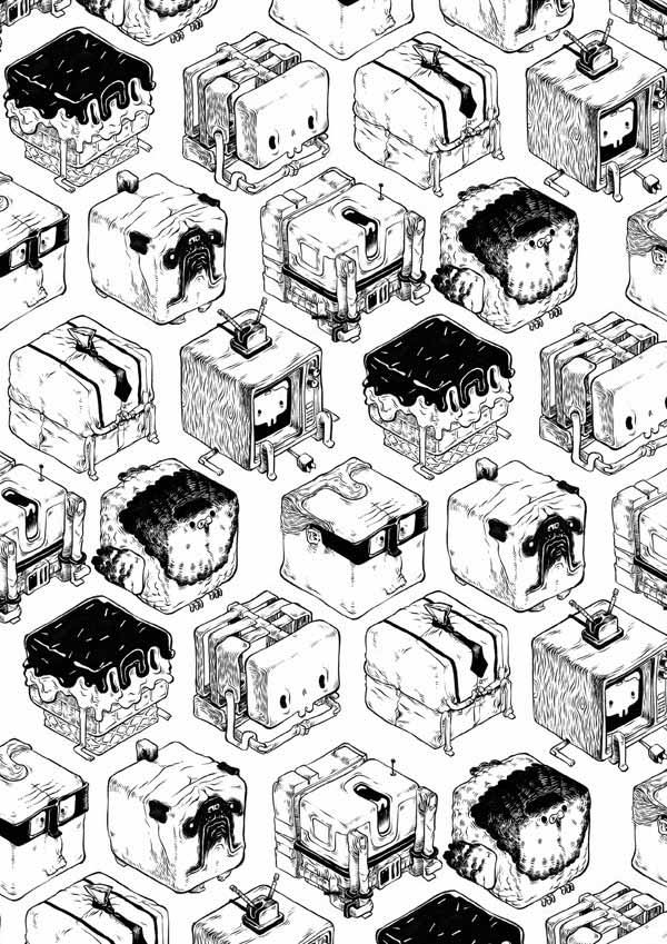 Character Illustrations by T Wei