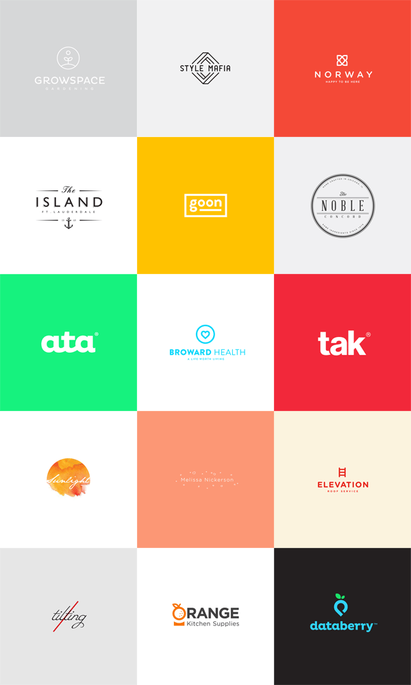 Logo Design Collection by Brandon Nickerson