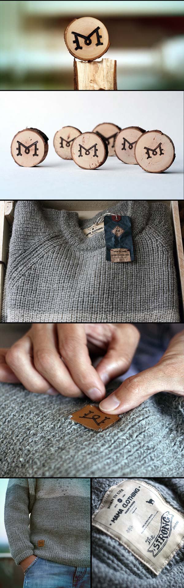 MAMA Handmade Clothing and Visual Identity