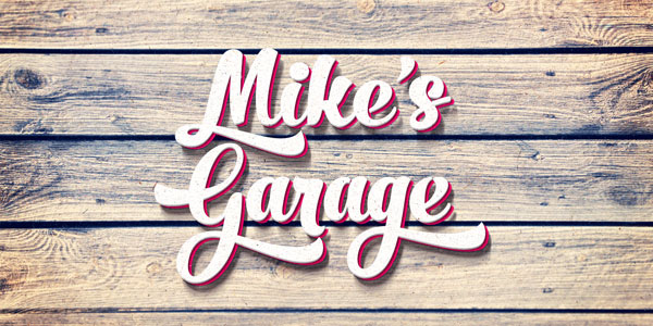 No. Seven - brush style script titling