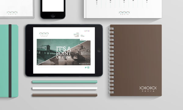 Pavia Brand Identity by Eleonora Errigo and Jacopo Pulcini