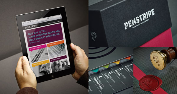 Penstripe Brand Identity by Taxi Studio
