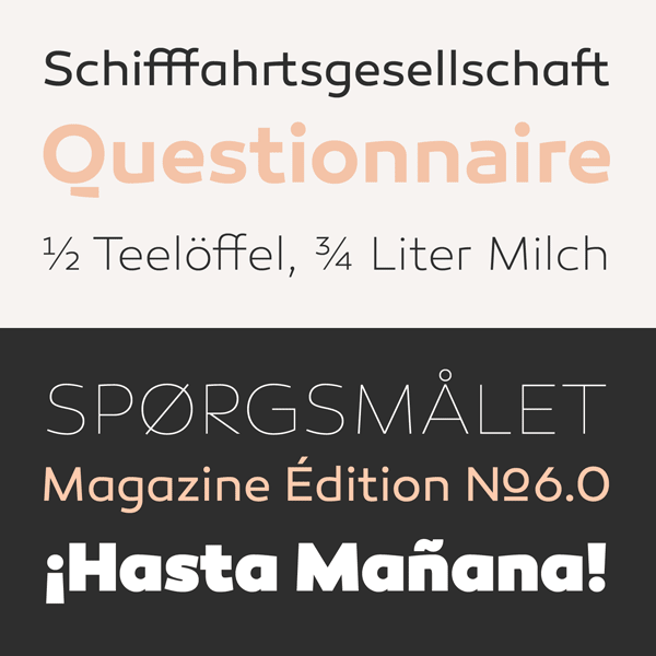 Canaro - Modern Typeface