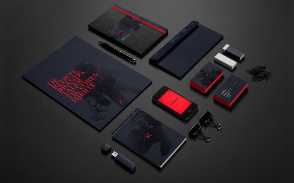 Formløs Brand Lab - Stationery Design by Martin Albrecht