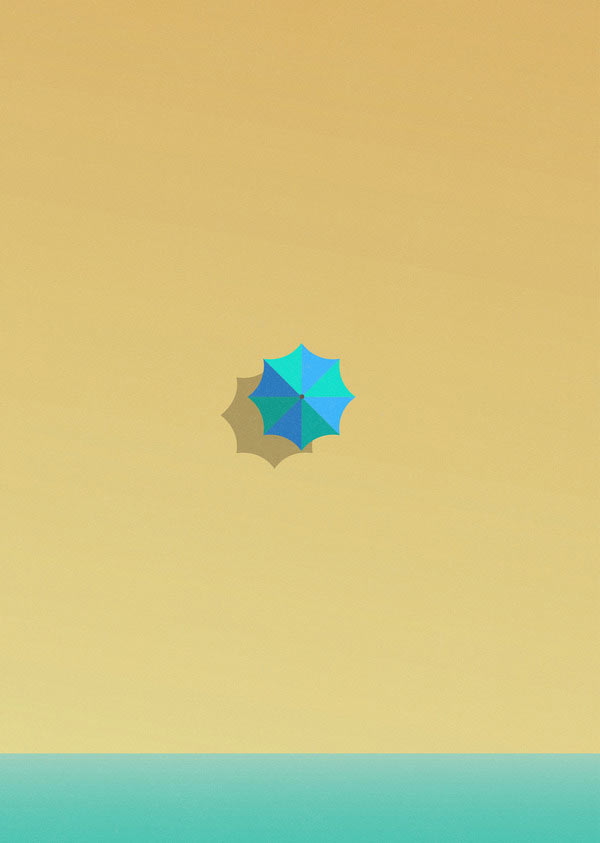 Loneliness - Minimalist Illustration by Ray Oranges