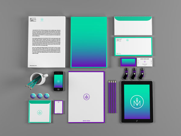 Match Ideas - Brand Identity by Andrea Ramirez