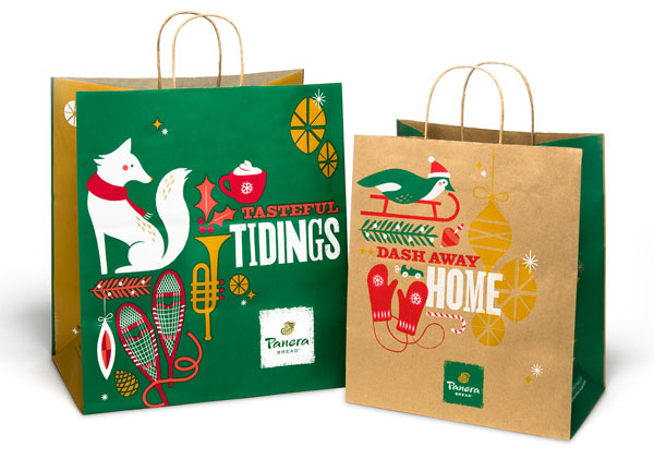 Panera 2013 Holiday Packaging by Willoughby Design Panera 2013 Holiday Packaging by Willoughby Design
