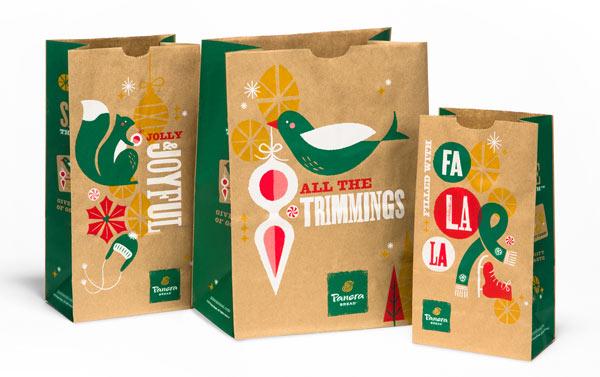 Panera 2013 Holiday Packaging by Willoughby Design Panera 2013 Holiday Packaging by Willoughby Design