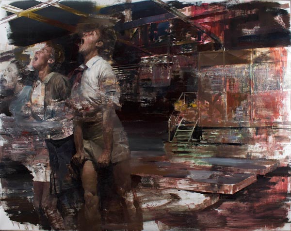 Performance II - Painting by Dan Voinea