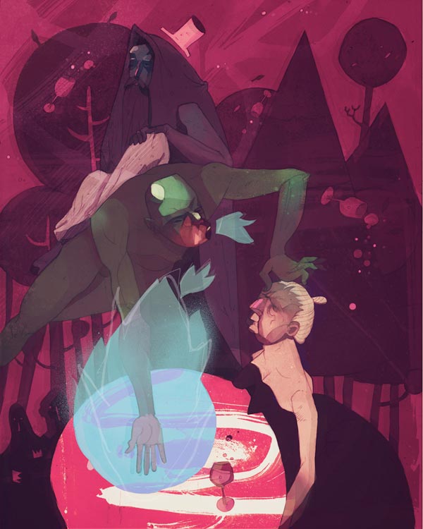 Prometheus Illustration by Patryk Hardziej for Elementarie zine Prometheus Illustration by Patryk Hardziej for Elementarie zine