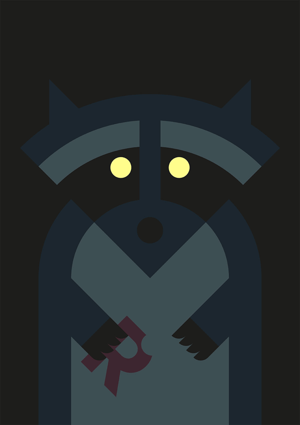 R - Animal Poster Illustrations by Build R - Animal Poster Illustrations by Build
