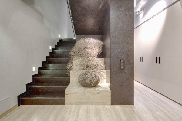 Staircase of the Villa in Decín, Czech Republic by Studio Pha