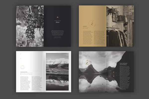Zenith Premium Travel Kits - Brochure Design by Veronica Cordero