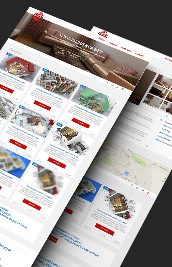 Rezidenca Website by Erdis Driza and Mandeta Agency Rezidenca Website by Erdis Driza and Mandeta Agency