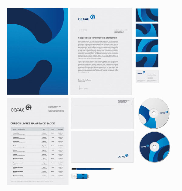 CEFAE - Stationery Design by Walter Mattos