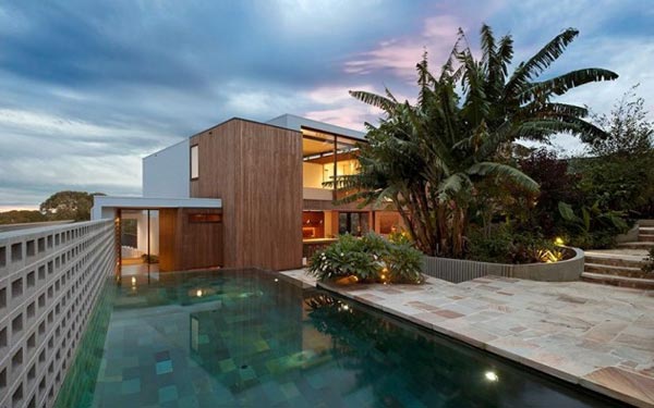 Flipped House in Sydney, Australia by MCK Architects