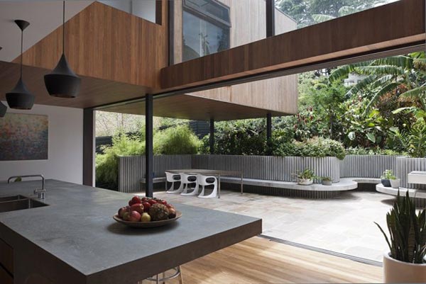 Flipped House in Sydney, Australia by MCK Architects