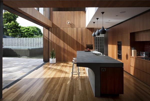 Flipped House in Sydney, Australia by MCK Architects