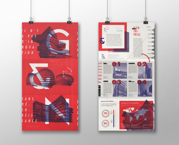 Gauthier & Nolet - architect firm posters by Justin Bechard Gauthier & Nolet - architect firm posters by Justin Bechard