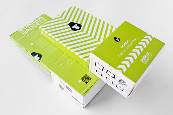 Gorilla Gadgets - Packaging Design by Hidden Characters