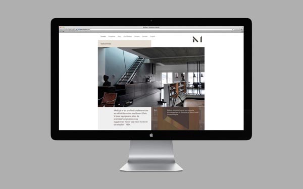 Mellbye - Architecture Studio Web Design by Heydays