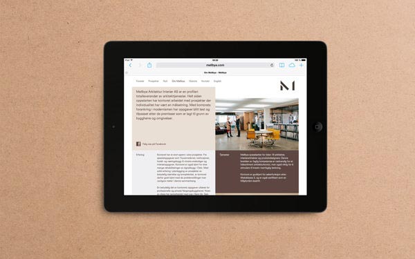 Mellbye - Architecture Studio Website by Heydays