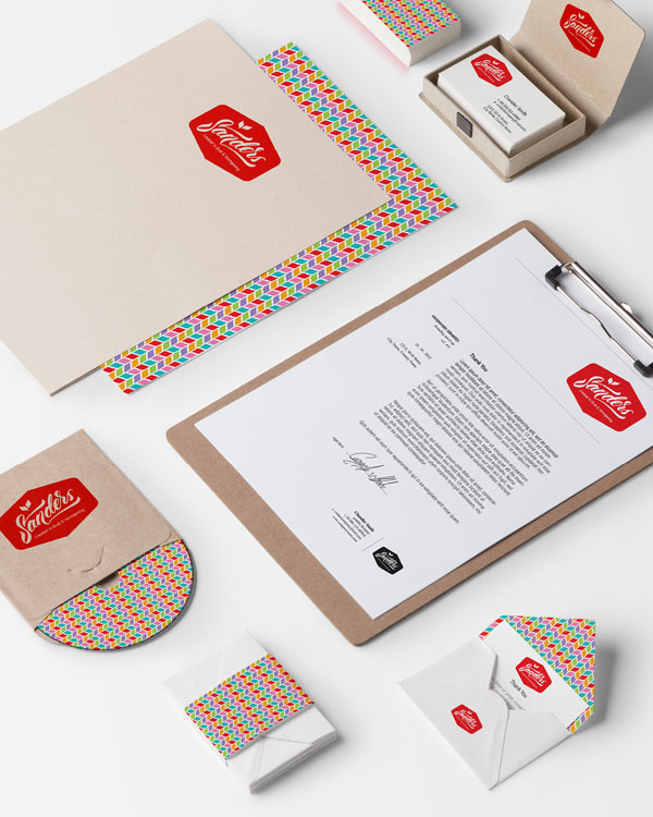 Sanders Corporate Identity by Matt Vergotis Sanders Corporate Identity by Matt Vergotis