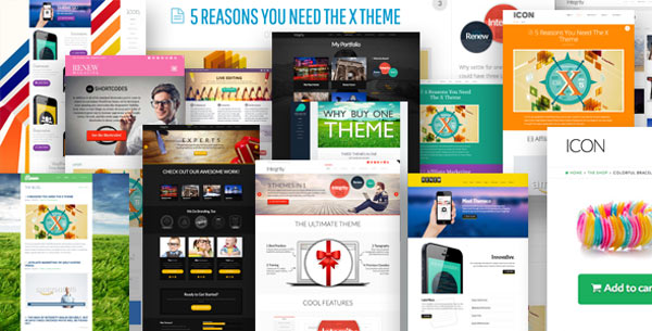 X - The Ultimate WordPress Theme