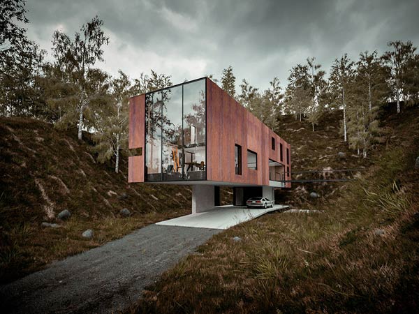 House for a Photographer by Hyde + Hyde Architects