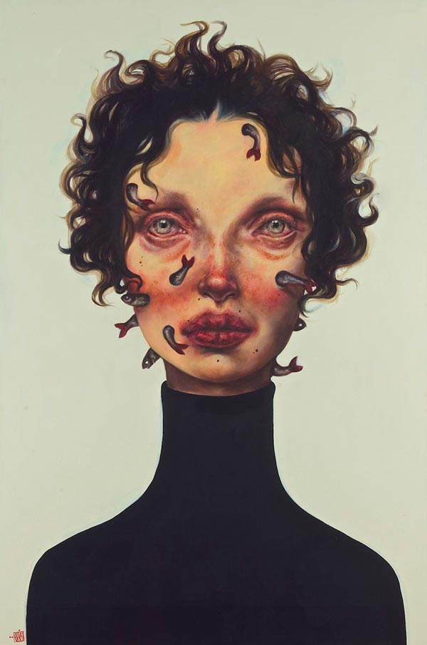 Painting by Afarin Sajedi
