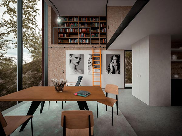 House for a Photographer by Hyde + Hyde Architects
