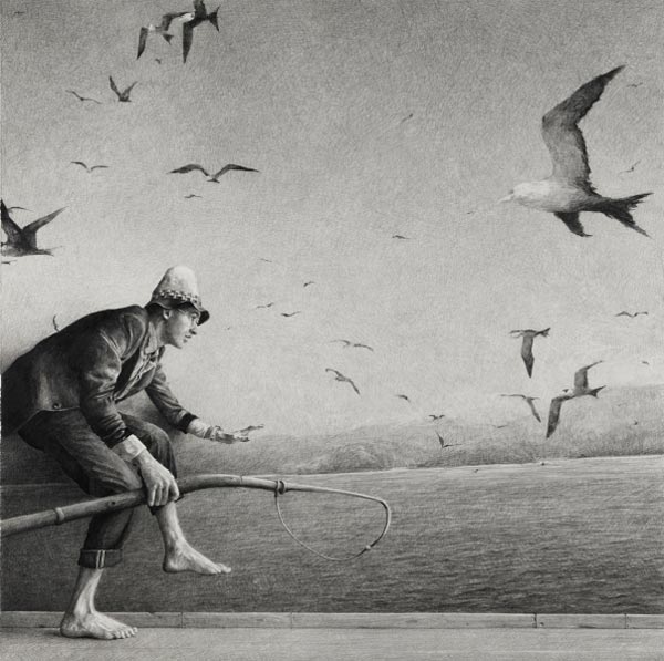 Drawing by Ethan Murrow Drawing by Ethan Murrow