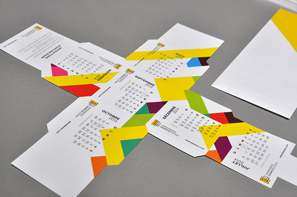 Imprimerie DC - Calendar Design by Charles Daoud
