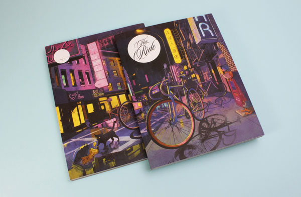 The Ride Journal 8 - Cover Artwork by Shan Jiang of Shotopop