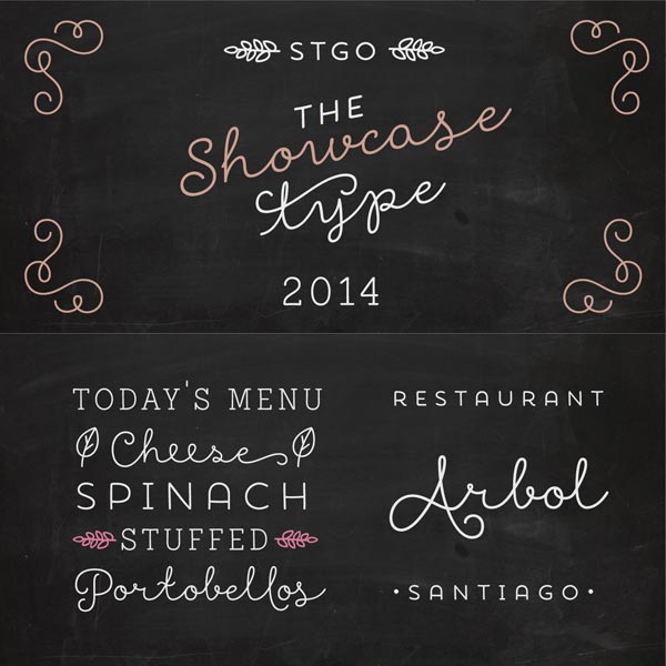 Showcase - handmade fonts from Latinotype