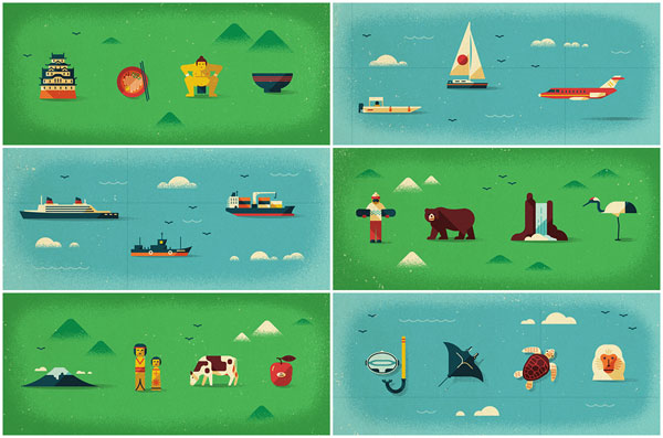 Monocle #69 - Japan Feature - Editorial Illustration by MUTI - Details