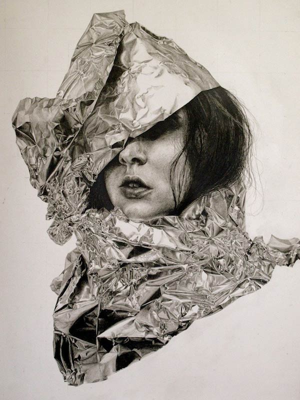 Self-Deception Drawing by Gillian Lambert