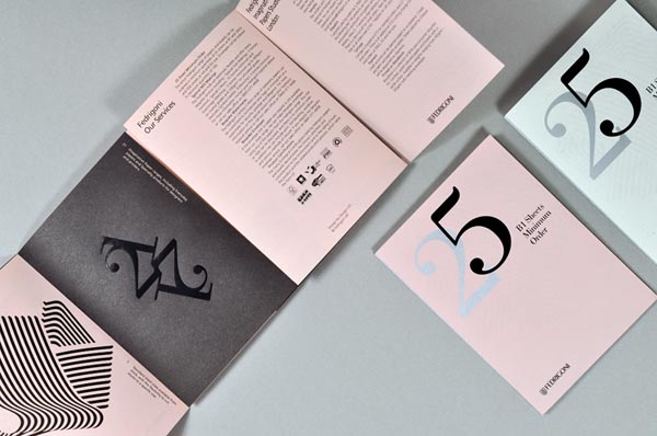 Fedrigoni '25' Promo Booklet by Design LSC
